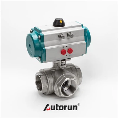 Pnevmatski trikotni ventil