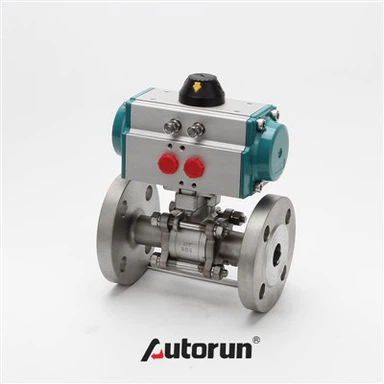 Pnevmatski ventil s prirobnico s prirobnico