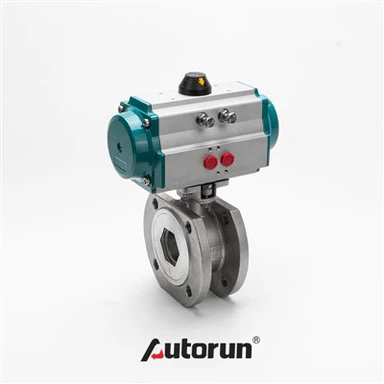 Pnevmatski tanki kroglični ventil